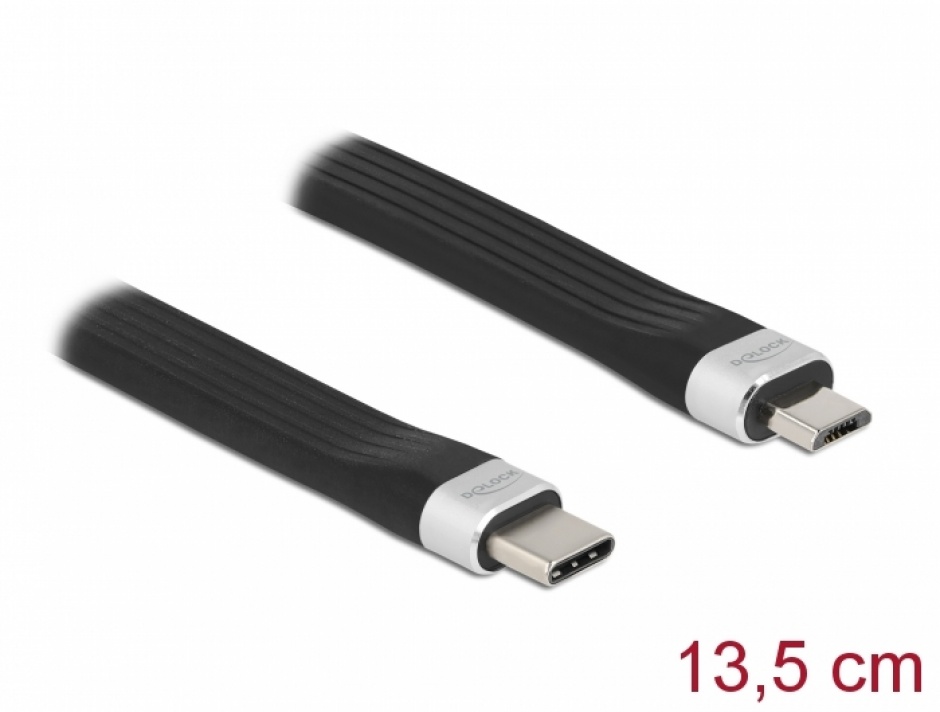 Cablu Delock USB C la Micro FPC Flat 3A
