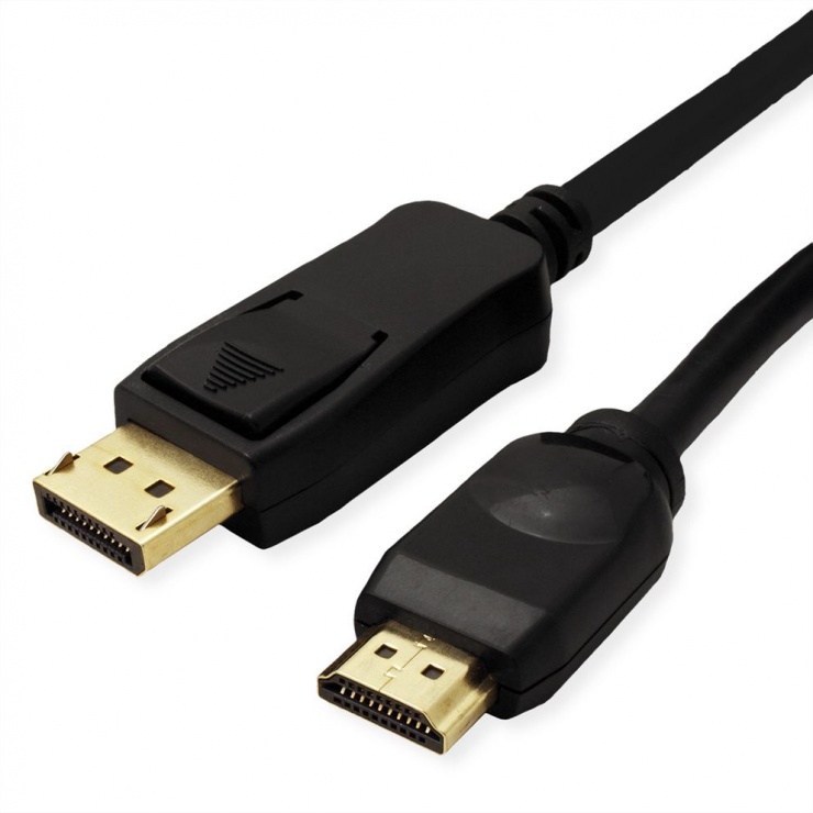 Cablu DisplayPort la HDMI 4K, 2m, Value