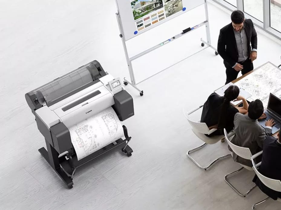 Plotter CANON imagePROGRAF TM-255 24" WiFi - Format A1, 500GB HDD - imagine 6