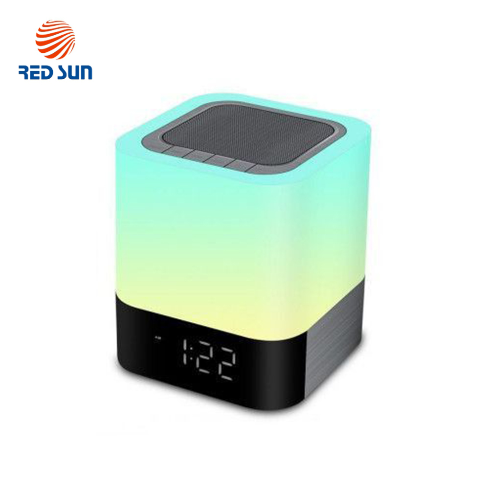 Boxa Portabila Red Sun DY-28 Bluetooth, Lampa si Ceas
