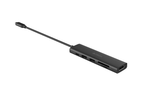 Docking Station A4Tech 6-in-1 USB-C HDMI 4K Universal Gri - imagine 7