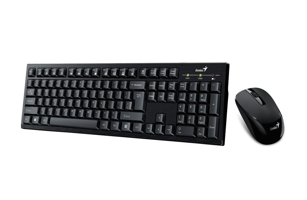 Kit Wireless Genius KM-810 - Tastatură + Mouse, Negru - imagine 3