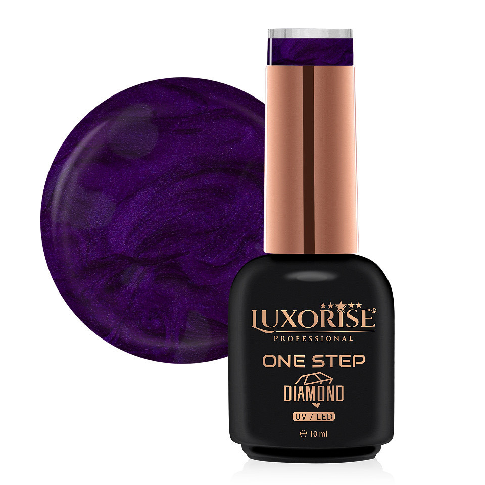 Oja Semipermanenta One Step Diamond LUXORISE Shimmering Lilac 10ml