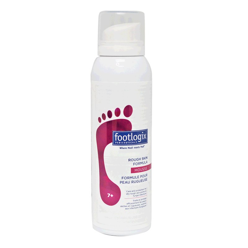 Spumă Footlogix Rough Skin Formula 125ml, tălpi netede