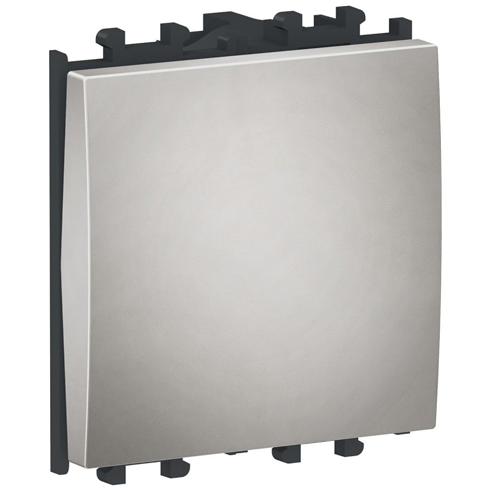 Întrerupător Cap Scara Schneider Easy Styl 2 Module Argintiu