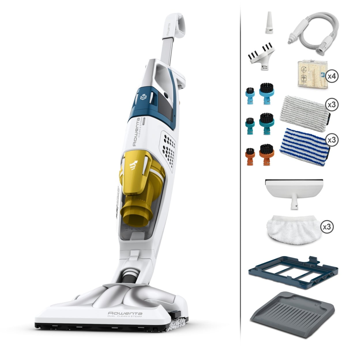 Rowenta Clean & Steam: Curățenie 2-în-1 cu Abur - imagine 2