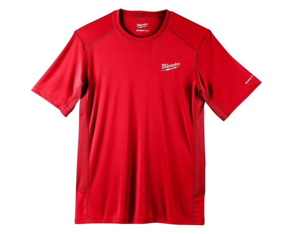 Tricou Milwaukee WORKSKIN Rosu UPF 50+