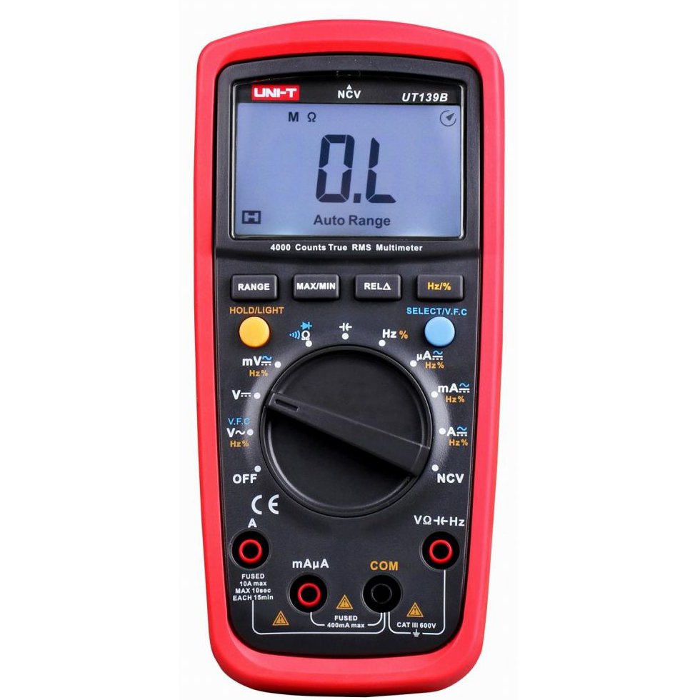 Multimetru Digital Uni-T UT139B, 4000 cont, True RMS
