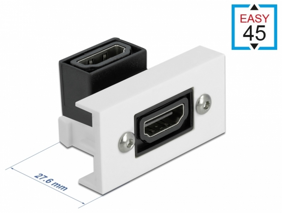 Modul HDMI 4K Delock Easy 45, 90 Grade