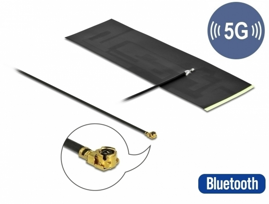 Antena 5G LTE MHF® I Delock 12626 Omnidirecțională