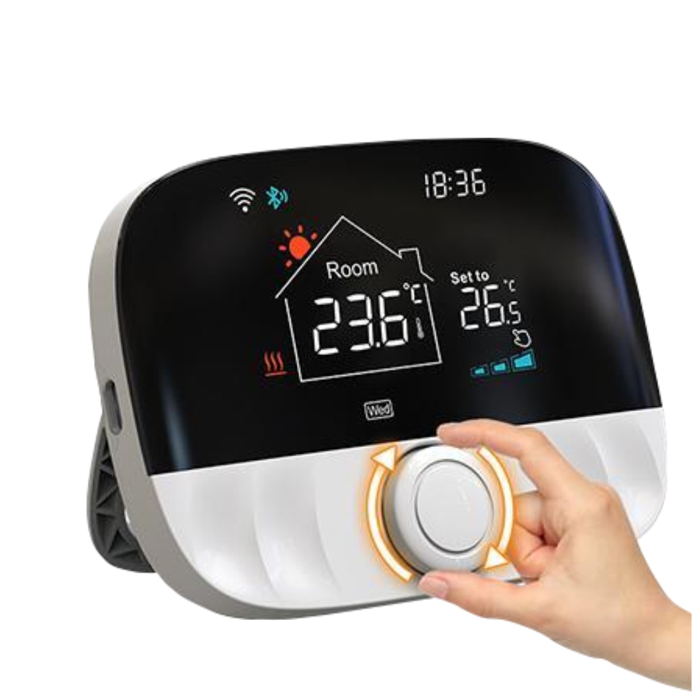 Termostat WiFi BeOk BOT-T9N, Control Smartphone - imagine 4