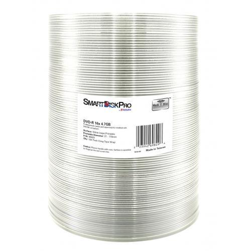 DVD-R Verbatim 4.7GB 100 bucăți | Media Printabil 16x