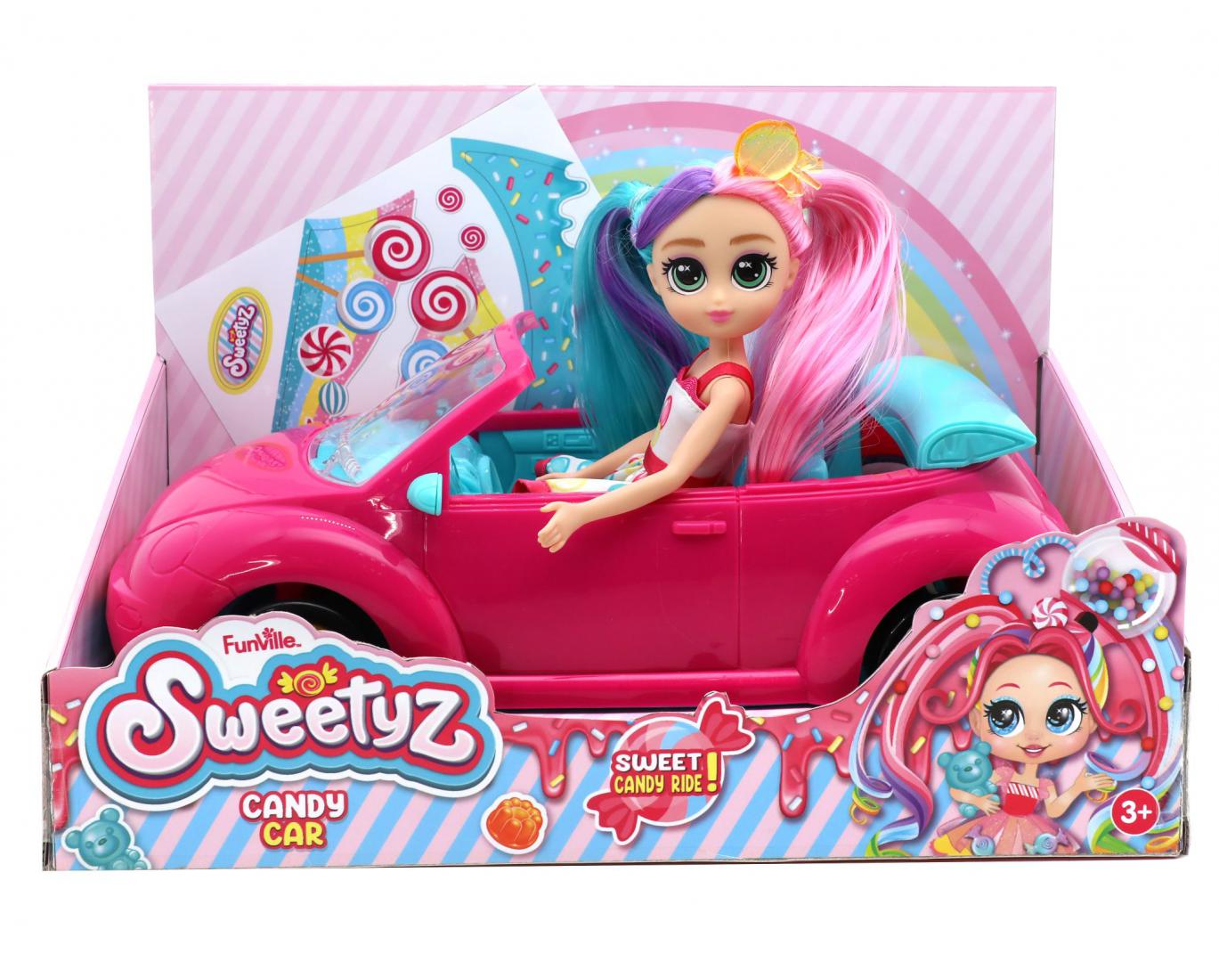 Păpușă Sweetyz cu Mașină Decapotabilă | Set Jucărie Copii