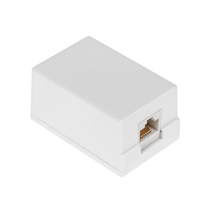 Priză Retea 1 Port Cat 5e Albastră OEM