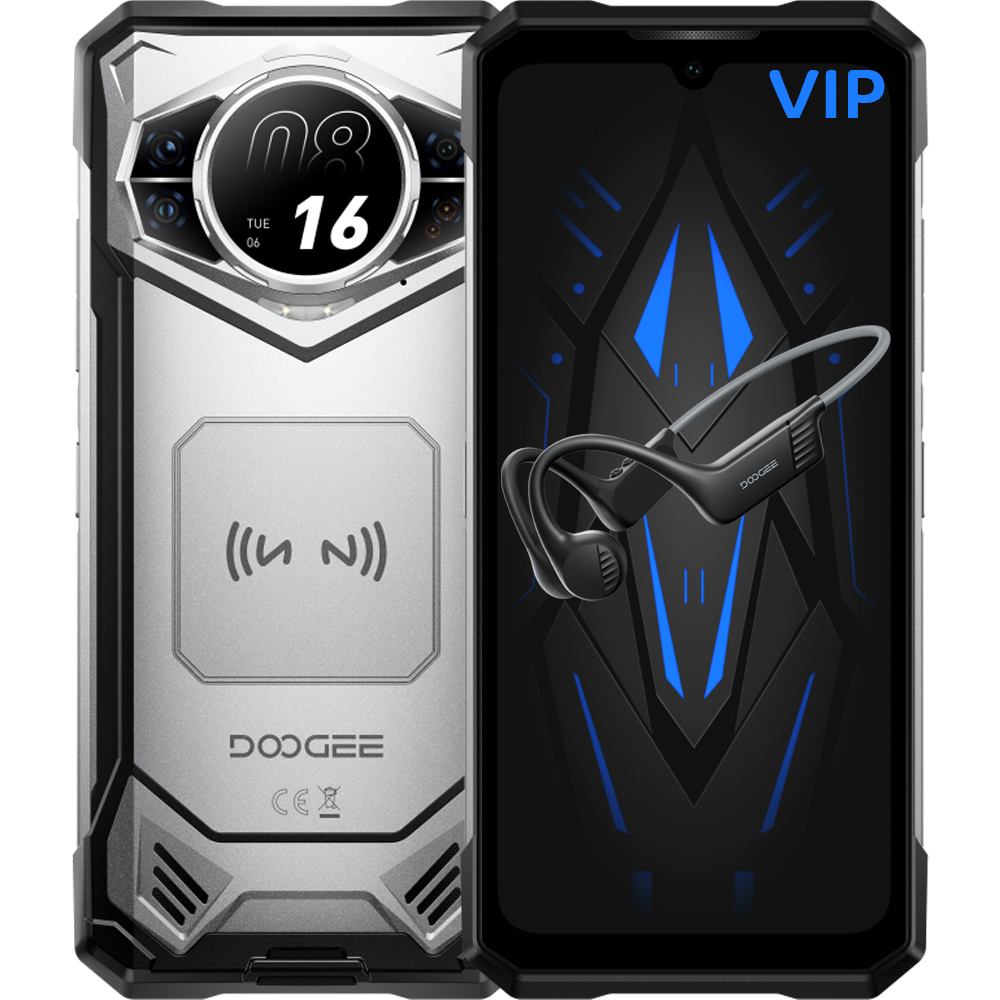 Telefon Doogee S200 VIP 5G Dual Display 256GB Silver