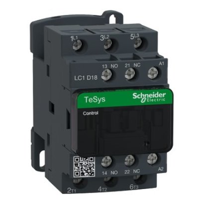 Contactor Schneider TeSys Deca LC1D18E7 18A 48V AC