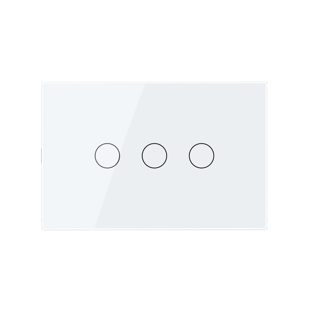 Intrerupator Touch Livolo Triplu Sticla - imagine 2