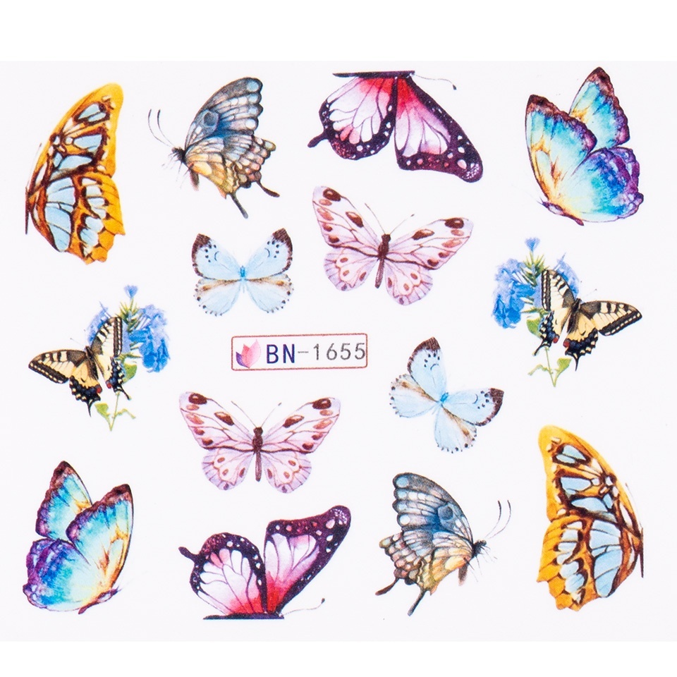 Tatuaj Unghii LUXORise Butterfly – Nail Art Rapid