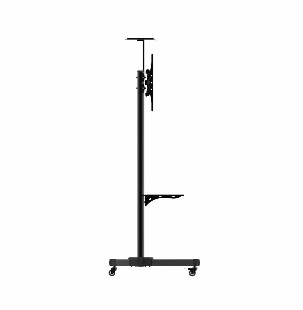 Stand TV Mobil Serioux TV109 32-70'' Reglabil - 50kg, Negru - imagine 7