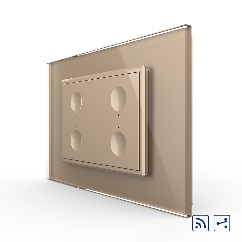 Intrerupator Touch Livolo CV, Sticla, Wireless - imagine 9