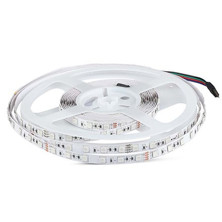 Banda LED RGB V-TAC 10M, 60LED/M, IP20