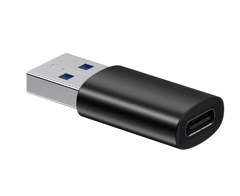 Adaptor BASEUS OTG USB 3.1 la Type-C Negru - 10Gbps