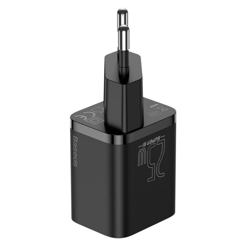 Încărcător Baseus Super Si 25W Quick Charge USB-C Negru - imagine 4