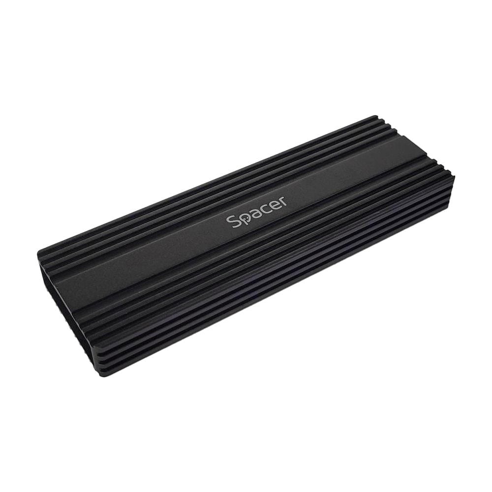 Rack extern Spacer SSD M.2 NVMe USB 3.1 Type C Negru - imagine 3