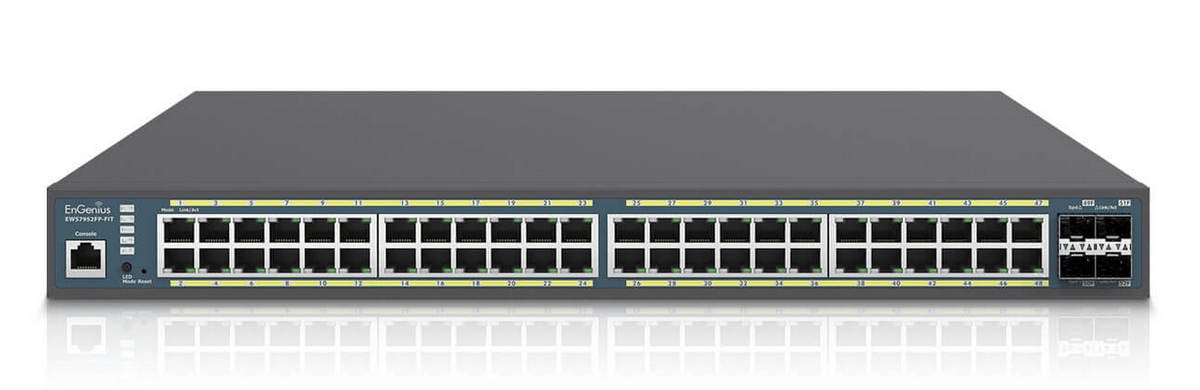 EnGenius Switch 48 Porturi PoE+ 740W