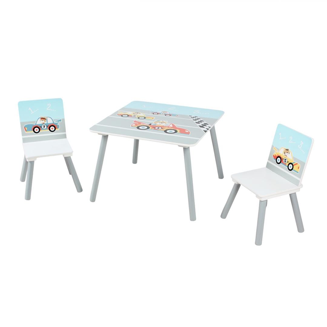 Set Birou și 2 Scaune pentru Copii Cars - U-Grow - imagine 3