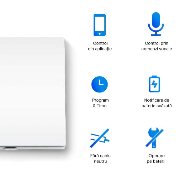 Întrerupator Inteligent TP-Link Tapo S210 - Smart Home cu Hub - imagine 5