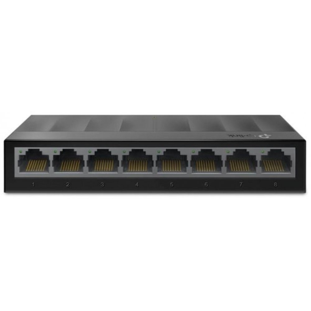 Switch TP-Link LS1008G 8 Porturi Gigabit, Negru