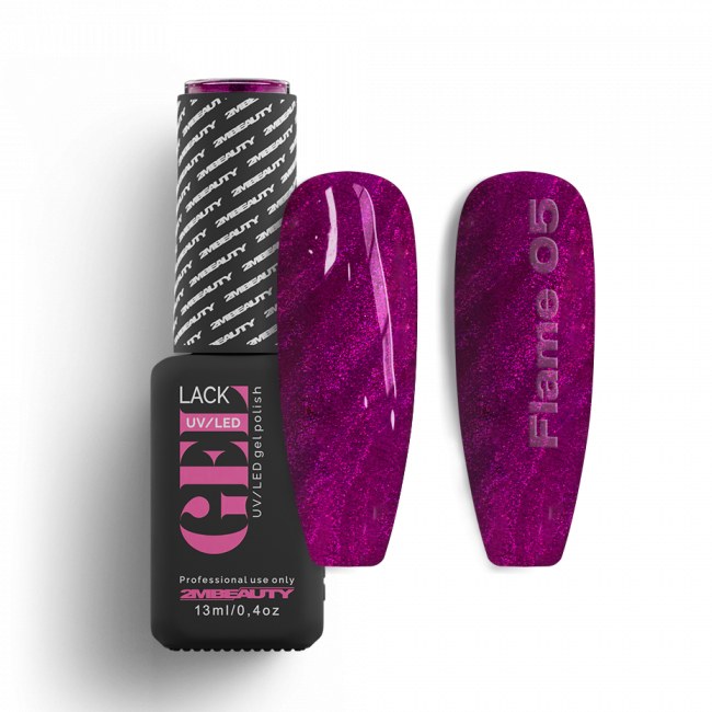 Oja Semi GELlack 2M Hema Free Magnet Flame 05