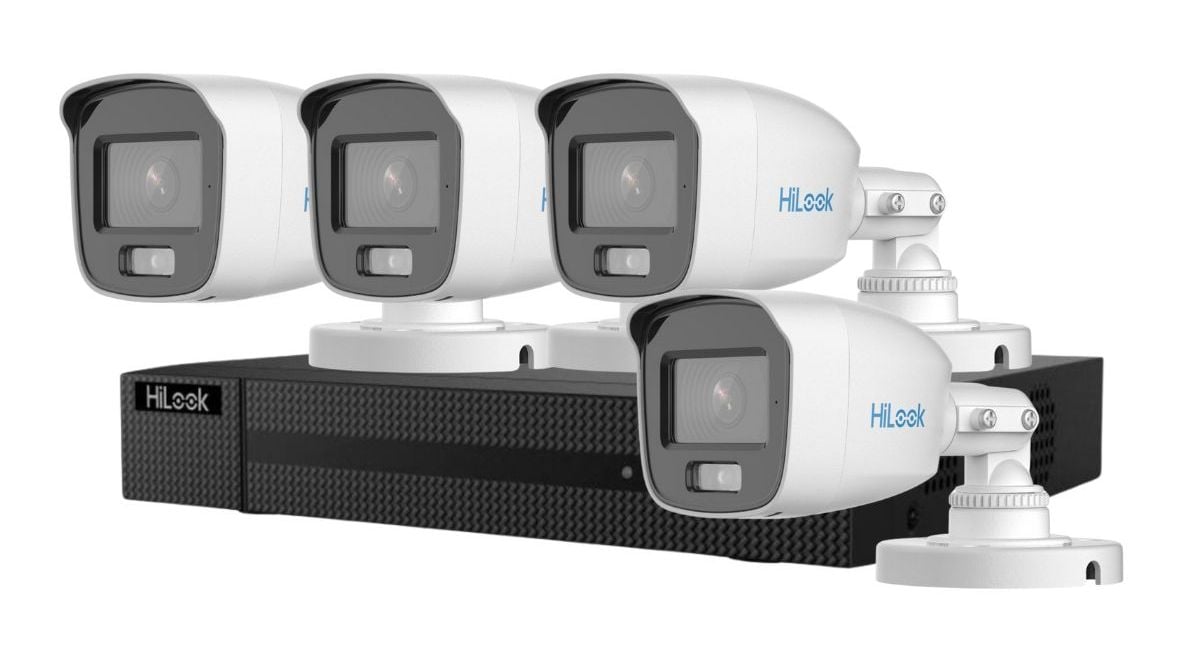 Kit Hikvision 4 camere ColorVu 5MP