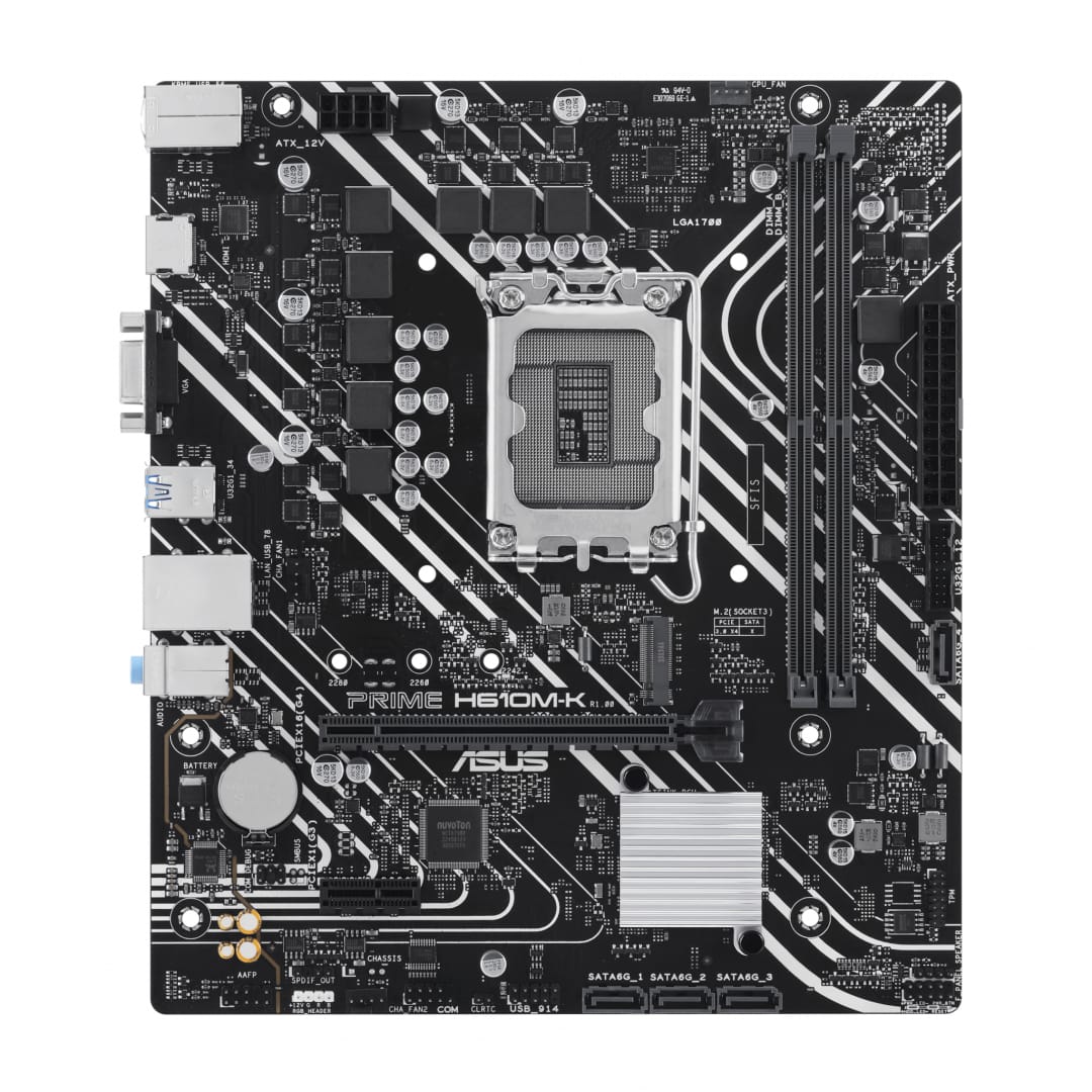 Placa de Baza ASUS PRIME H610M-K LGA1700 mATX DDR5 - imagine 4