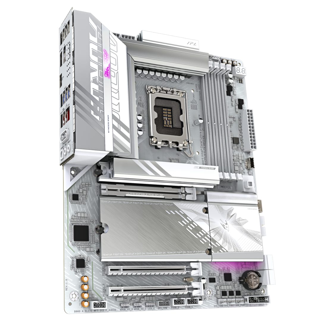 Placă de bază Gigabyte B860 AORUS ELITE WIFI7 ICE LGA1851 - imagine 4