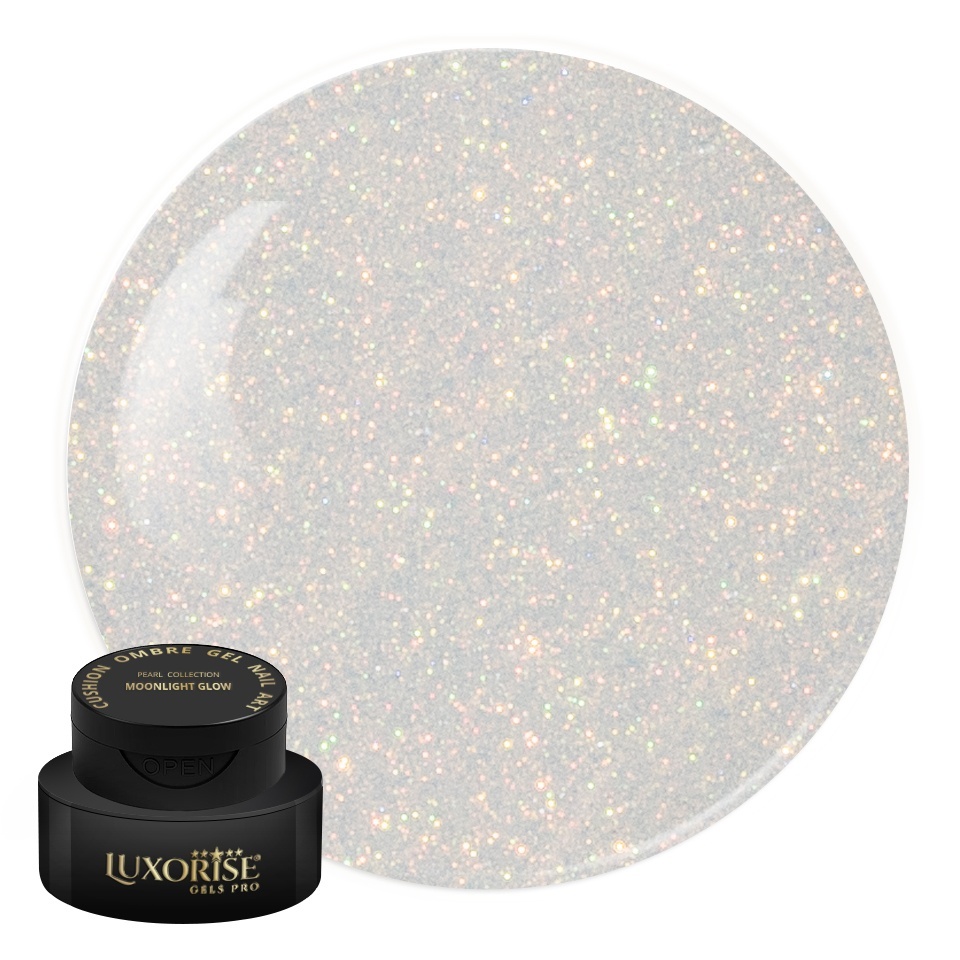 Gel UV Nail Art Babyboomer LUXORISE Cushion Ombre Pearl - Moonlight Glow, 2ml
