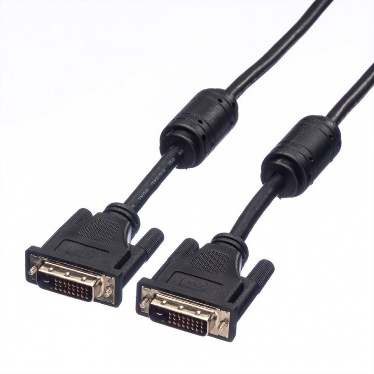 Cablu DVI-D Dual Link 10m Roline