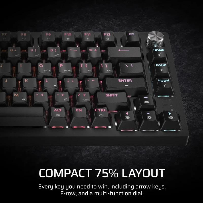 Tastatura Gaming Corsair K65 PLUS Wireless Mecanica RGB - imagine 5