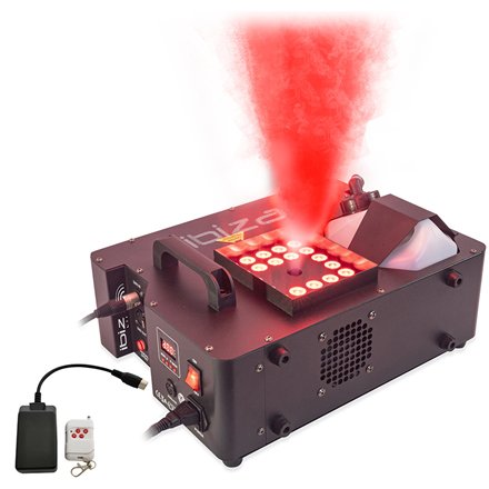 Mașină Fum 1500W Ibiza Light cu Efect LED RGB