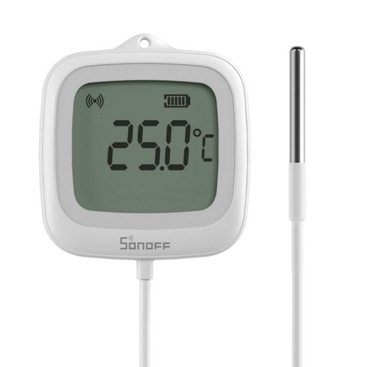 Termometru Smart cu Sondă SONOFF SNZB-02LD, Zigbee 3.0