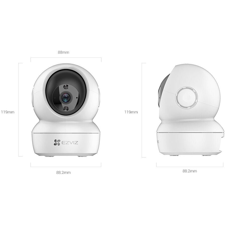 Camera Supraveghere EZVIZ H6C Wi-Fi 1080p Pan & Tilt - imagine 2