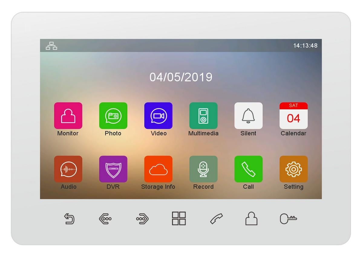 Monitor Videointerfon Safer 7 inch 2 Fire