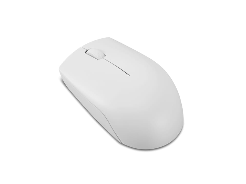 Mouse Wireless Lenovo 300 - 1000 DPI, Ergonomic, Gri - imagine 5