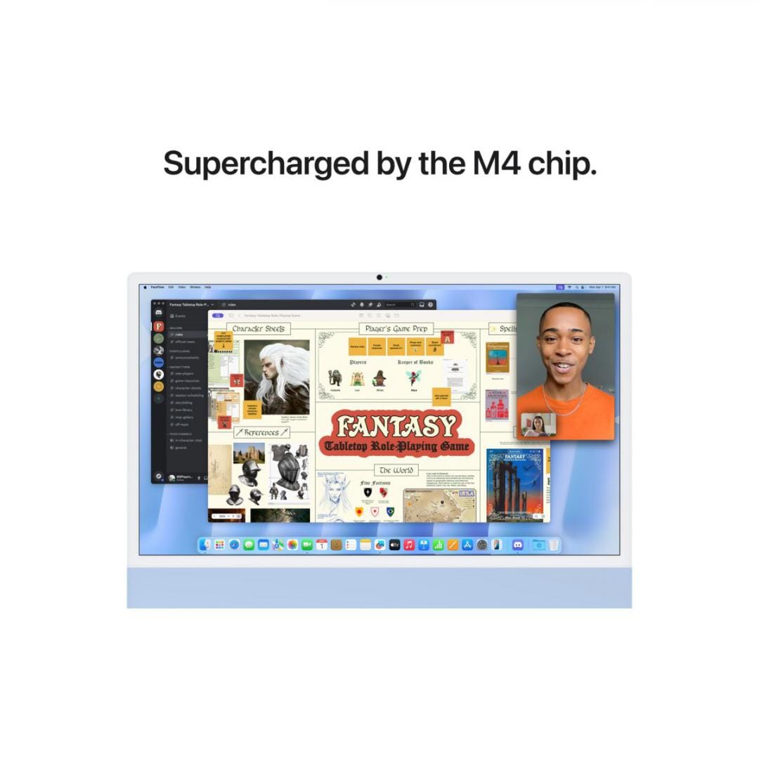 Apple iMac 24" M4 16GB/512GB Blue - Display Retina 4.5K - imagine 7