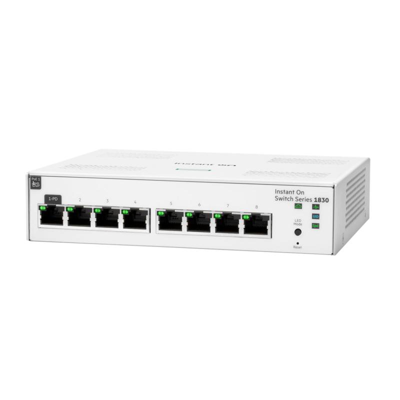 Switch HPE Instant On 1830 8 Porturi Gigabit - Rețea Profesion - imagine 3