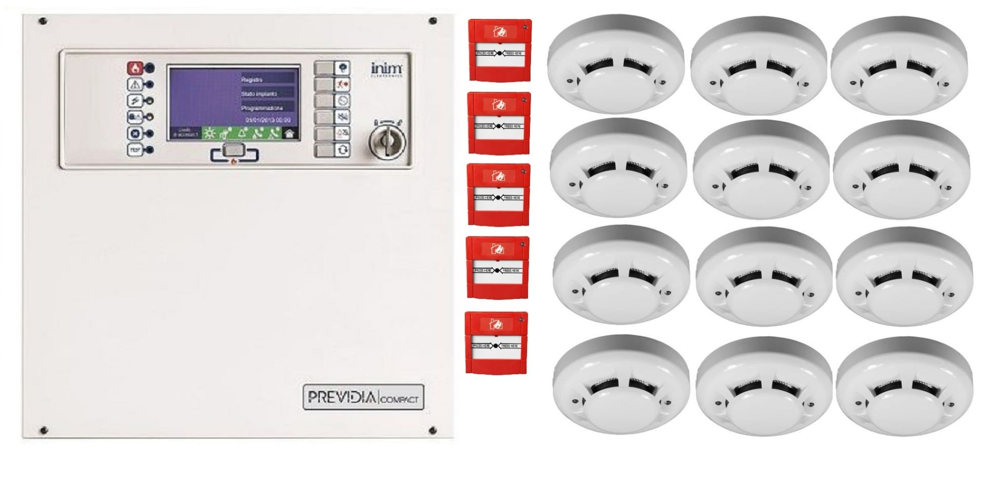 Sistem Incendiu Adresabil Inim Extensibil 64 Elem