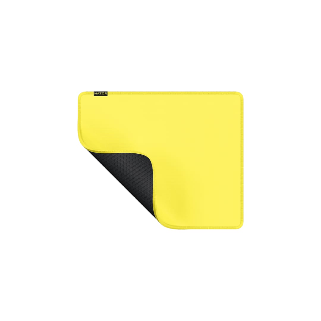 Mousepad Gaming Hator Tonn Evo M 360x300mm Galben - imagine 3