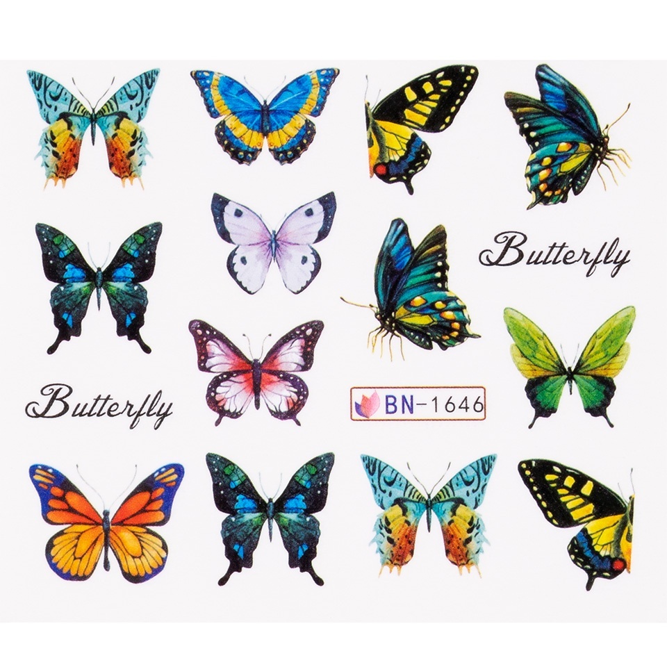 Tatuaj Unghii LUXORISE Butterfly Lullaby