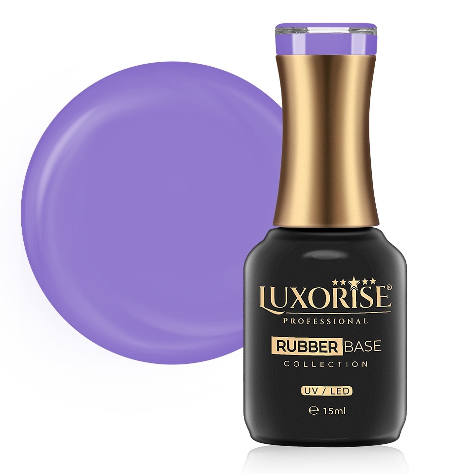 Rubber Base LUXORISE Twilight Tulip 15ml - imagine 2